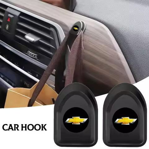 Car Hooks Self Adhesive Car Mini Storage Hooks Car Accessories For Chevrolet Cruze Equinox Captiva Malibu Tahoe Impala Sonic