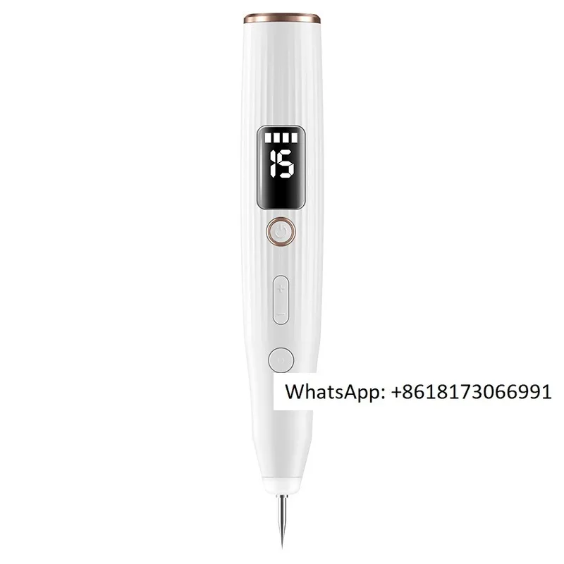 Portable painless laser freckle and mole removal device, handheld electric small white dot mole pen