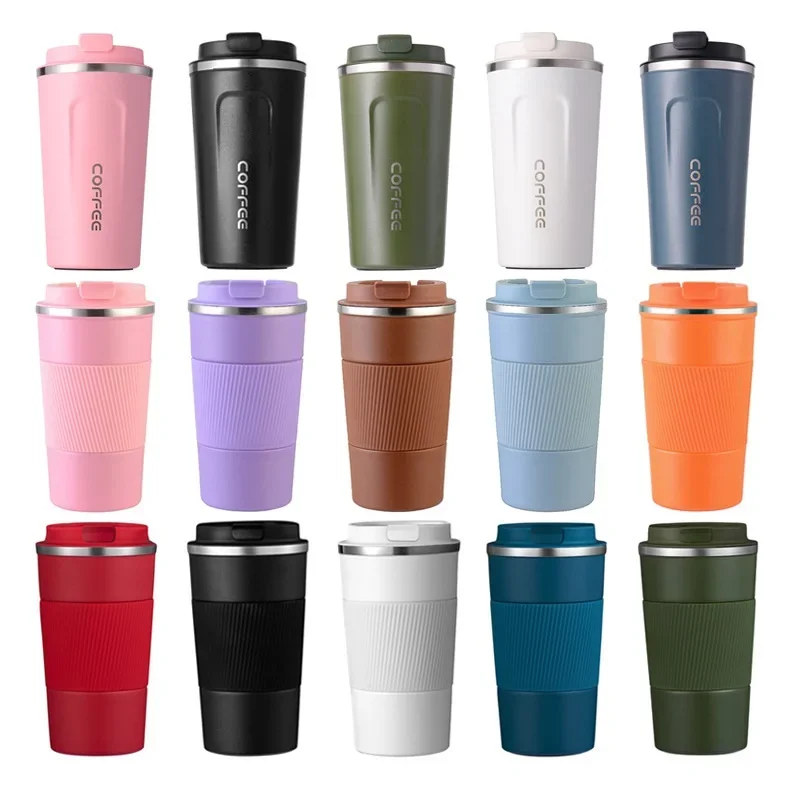 Multi Office Coffee Thermos Mug Stainless Steel Double Wall Tea Coffee Vacuum Flask