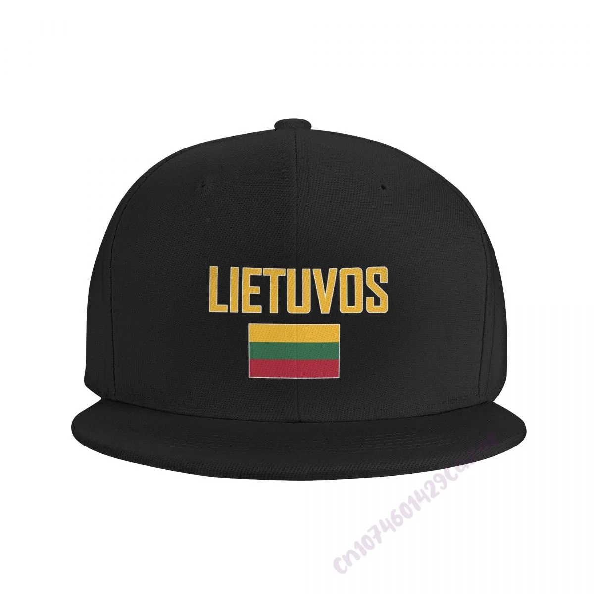 Lithuania Flag Flat Brim Baseball Cap Breathable Adjustable Men Women Outdoor Hip Hop Hat For Gift