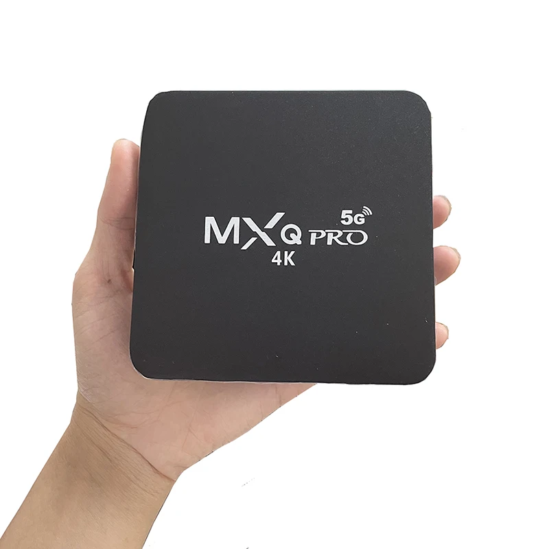 가장 저렴한 MXQ 프로 스마트 TV 박스, 안드로이드 7.0 록칩 미디어 플레이어, 와이파이 셋톱 박스, 1GB, 8GB, 2.4g, 무료 배송