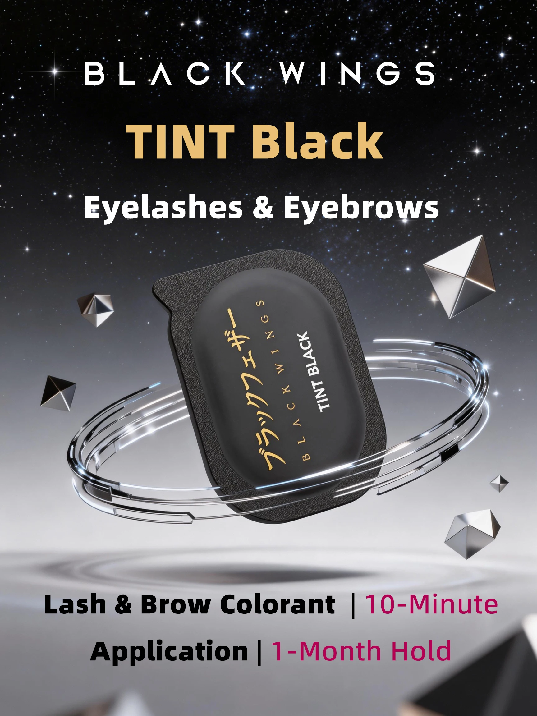 Professional Eyelash & Eyebrow Tint Kit Long Lasting Black Brown Eye Lash Dye Eyebrow Dyeing Cream Semi-Permanent Makeup Beauty