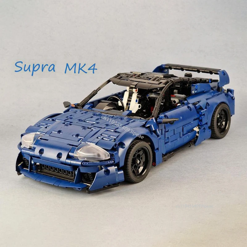 MOC Super Sport Car Skyline R34 R8 GT3 F1 Formula Batmobile Building Blocks DIY Technical Assembly Vehicle Brick Kids Toy Gift