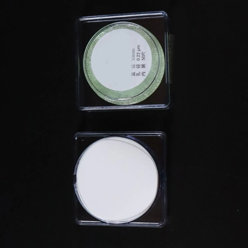 Микропористый фильтр Мембранный фильтр диаметром 0,22 мкм/0,45 мкм 50 мм Микропористые мембранные фильтры для лабораторной фильтрации