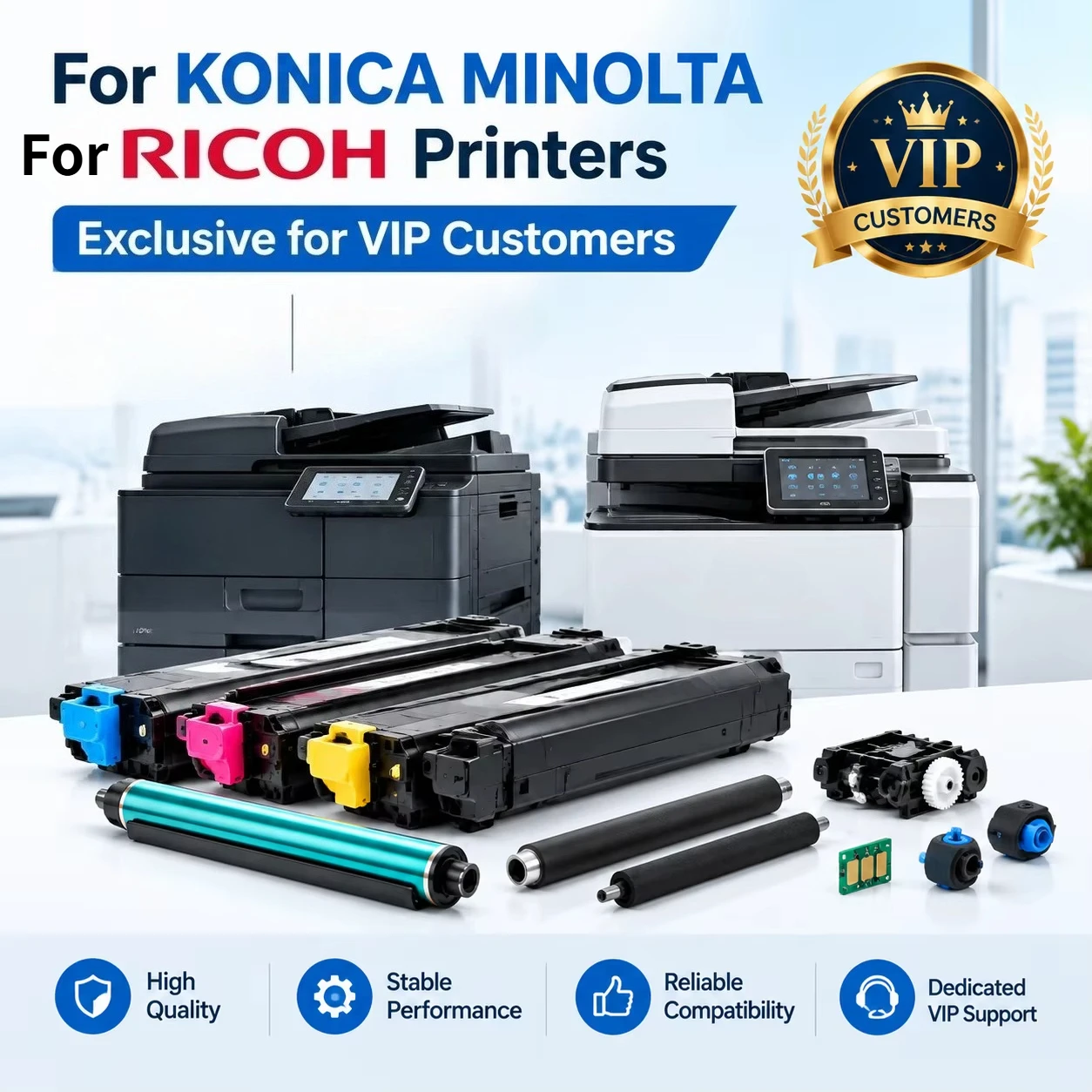 For KONICA MINOLTA for Ricoh Printer for VIP Customers