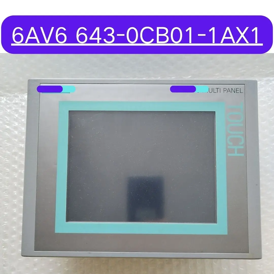 

Used 6AV6 643-0CB01-1AX1 touch screen Test OK Fast Shipping