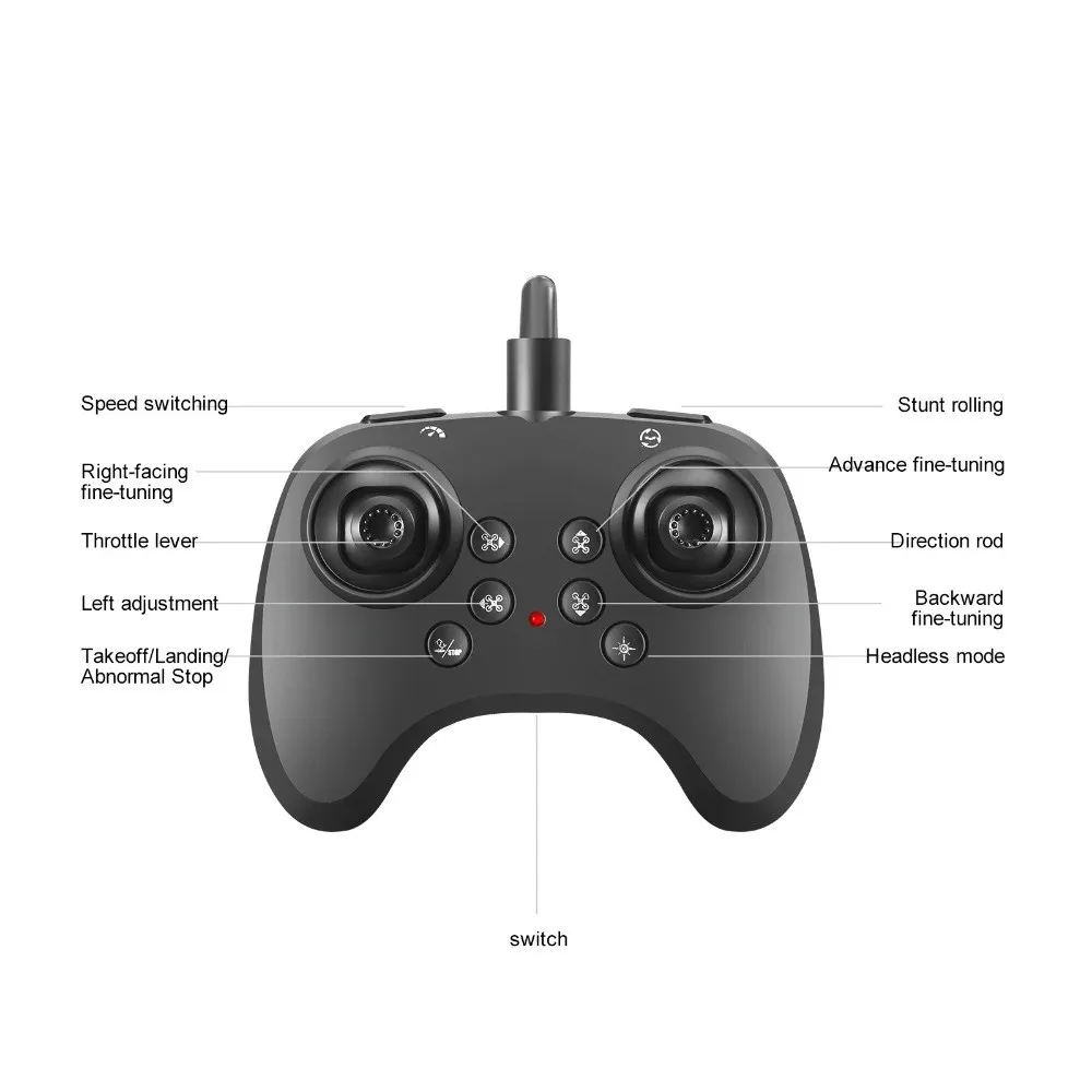 2.4GHz mousse télécommande avion détection de gravité cascadeur rouleau mousse RC avions résistance aux chocs étanche