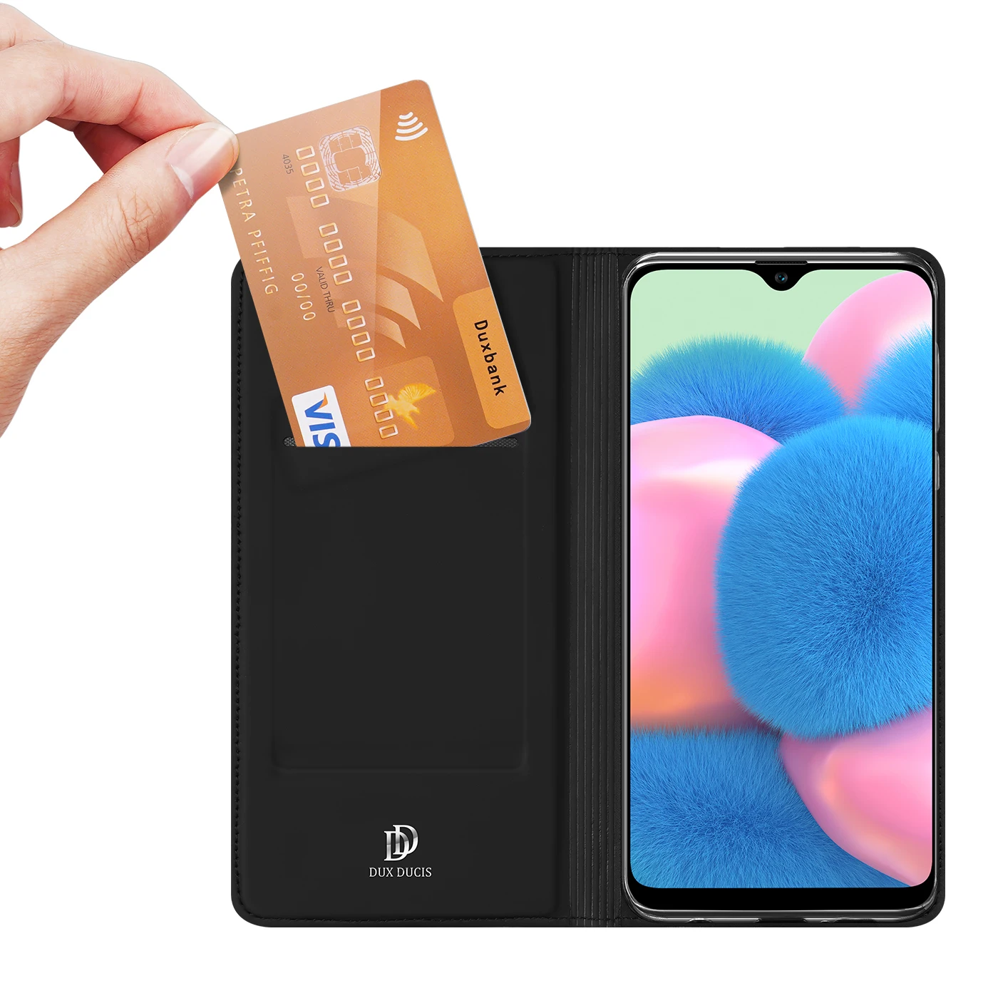 DUX DUCIS luxurious Flip ultrathin Leather Wallet Cace For Samsung Galaxy A50 Magnetic skin Card Slot Shockproof Phone Cover