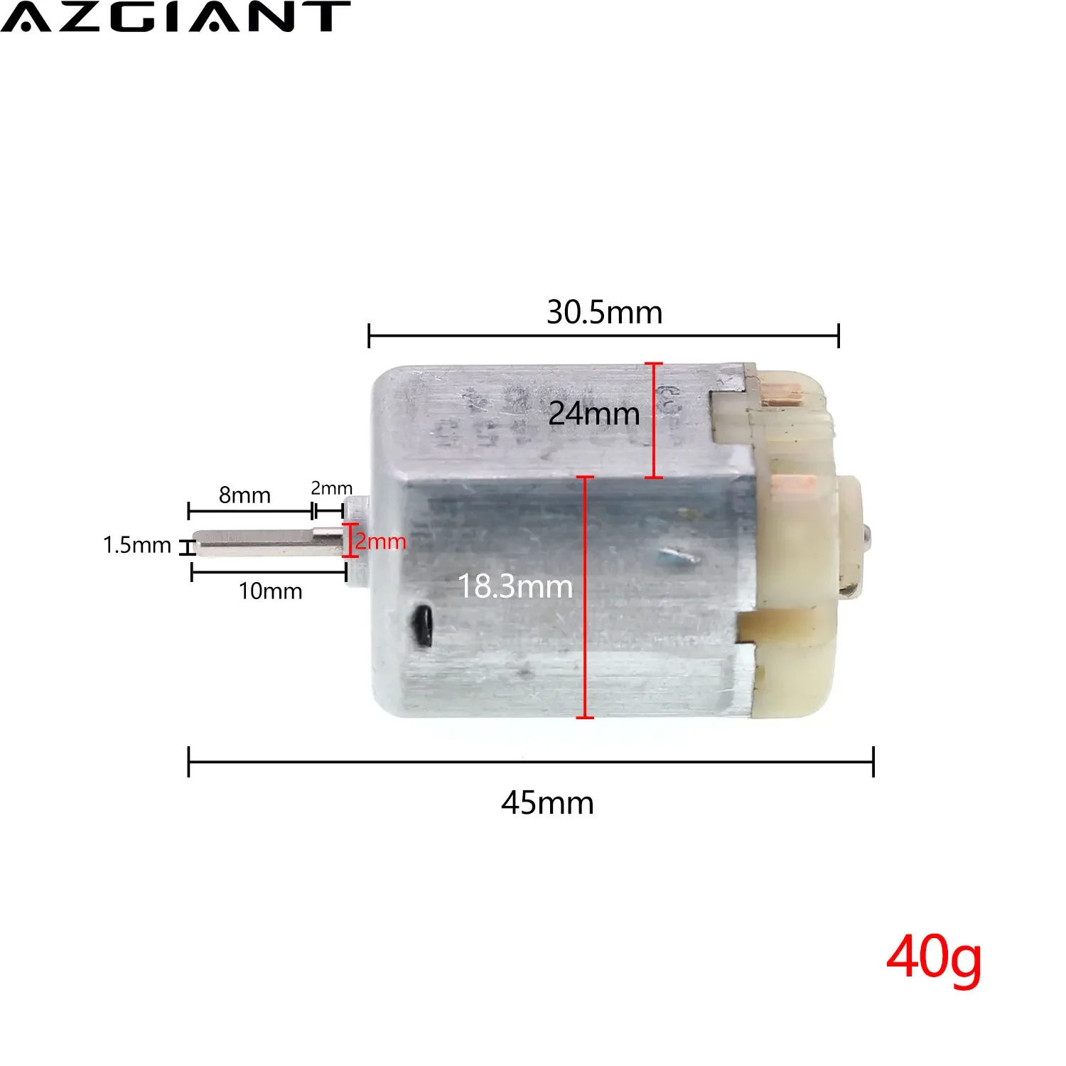 Central Door Lock Actuator Motor FC-280PC-22125 FLAT SHAFT, D Spindle, Power Locking Repair Engine For Toyota Ipsum