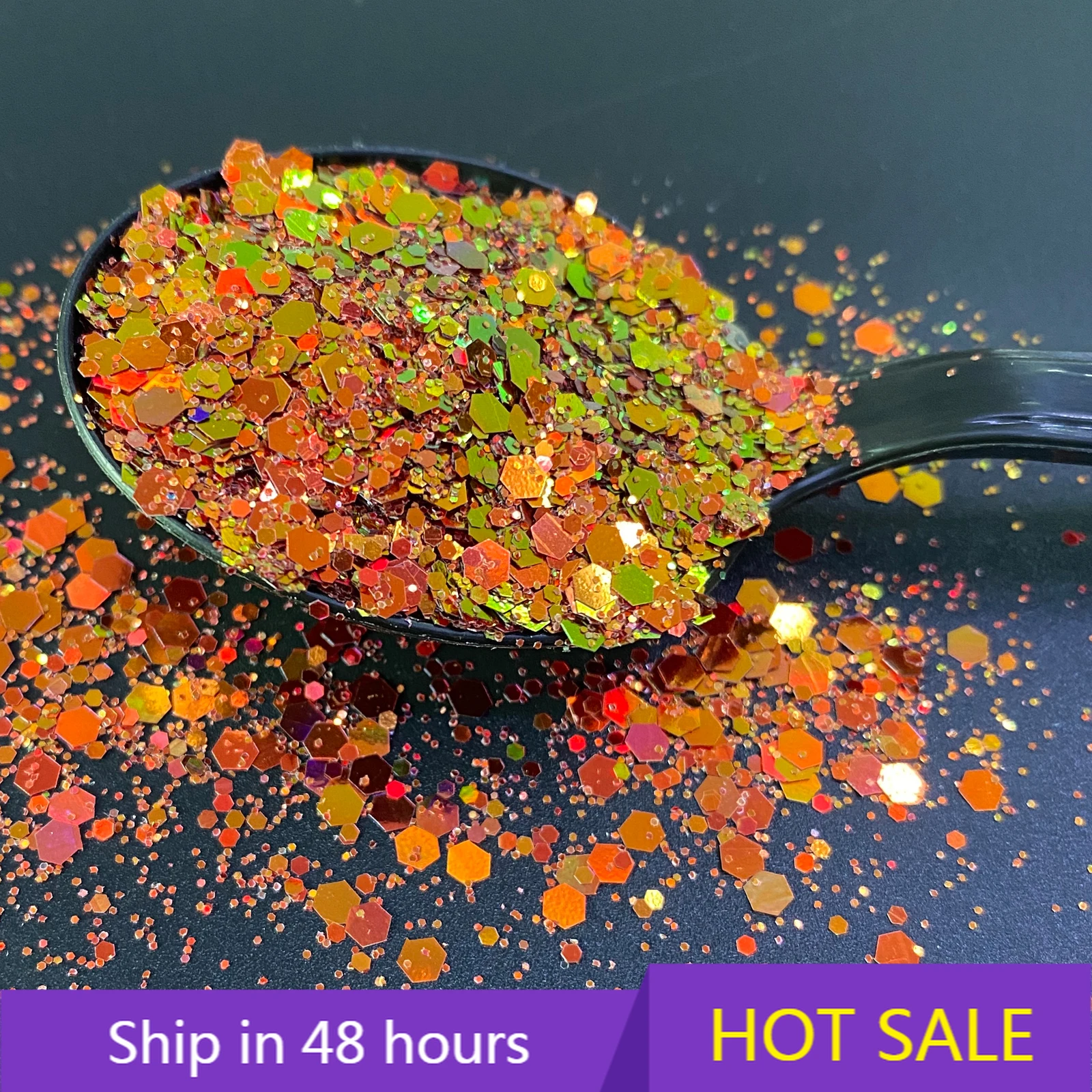 

YTYIN New Coming Color Shifting Chunky Mixed Body Glitter Bulk Wholesale Polyester Nail Art Glitter Powder