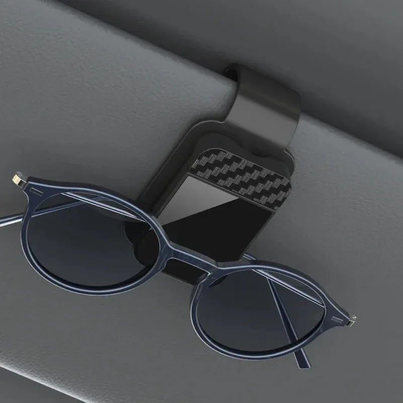 Clipe para Óculos de Sol para Carro, Suporte para Óculos no Para-sol do Carro, Organizador de Óculos Fácil de Usar