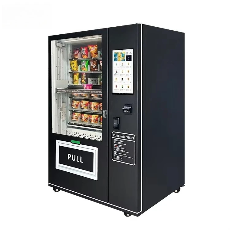 

New Arrival Vending Machines for Snack and Drinks With Lift Vending Machine Support Bills, Coins and Card Reader