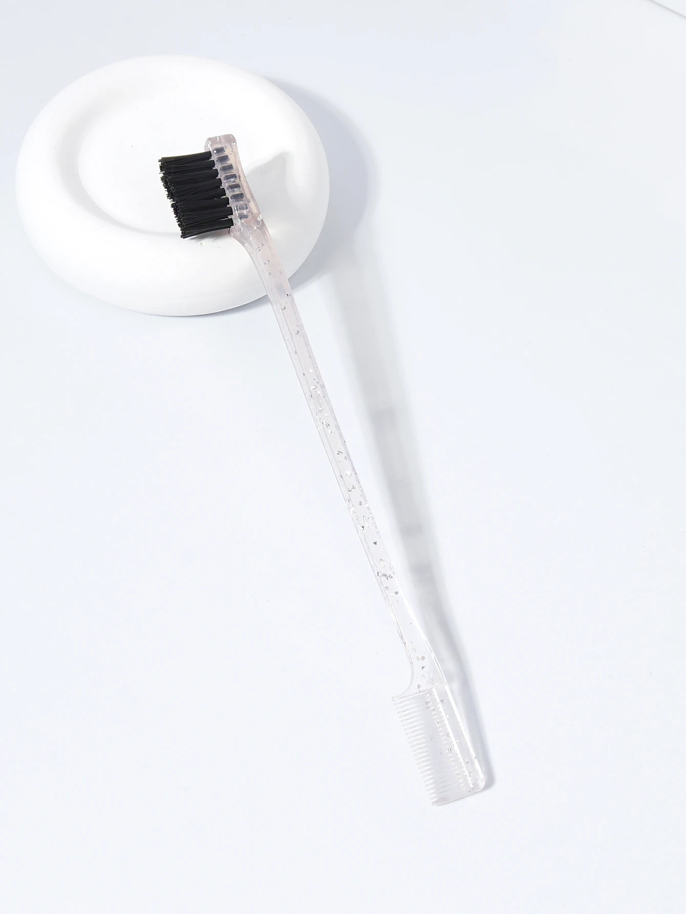 فرشاة التحكم في الحواف على الوجهين، فرشاة حافة الشعر ذات التصميم الطبيعي، فرشاة الحواجب، خاصة للشعر الحقيقي