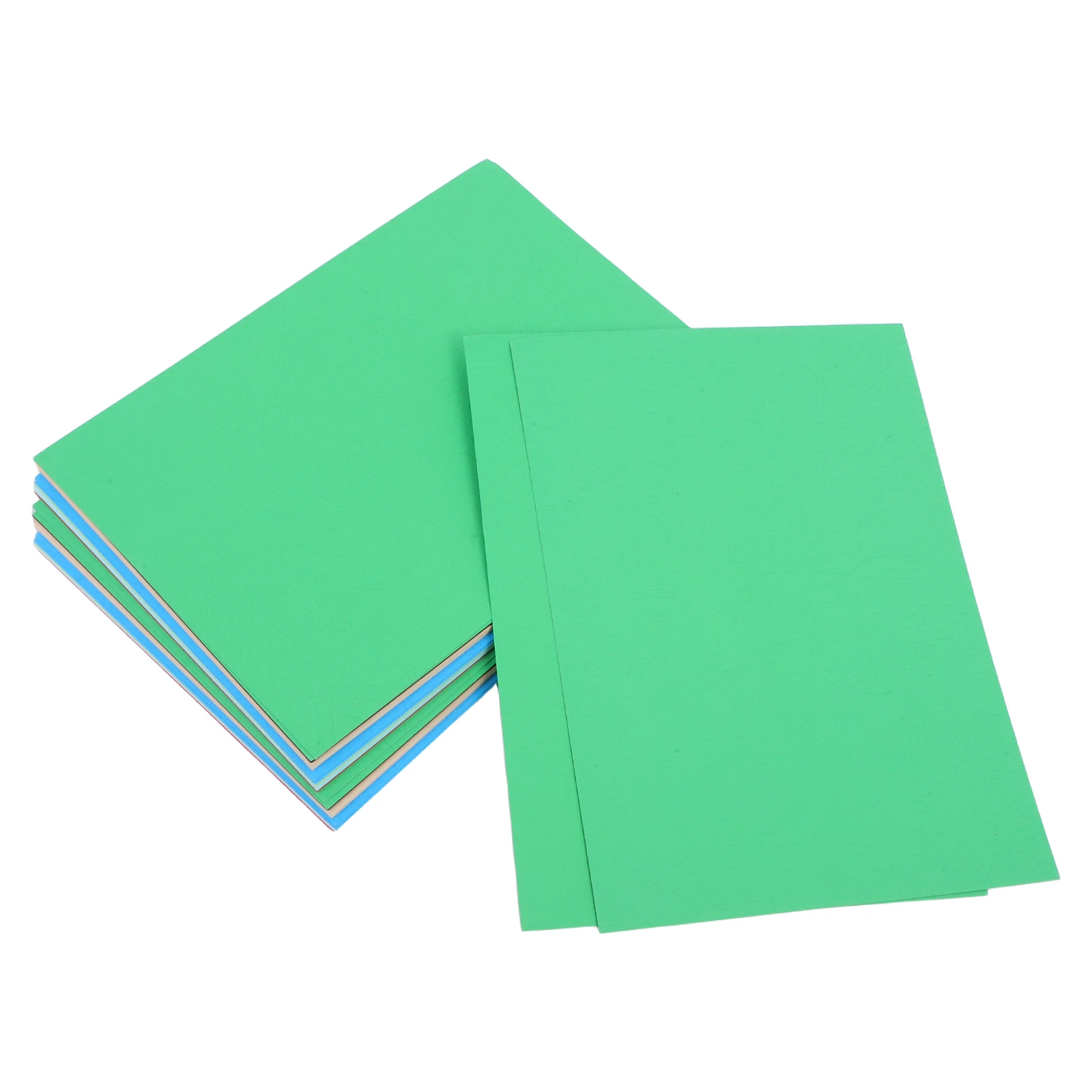 

100pcs A4 Binding Covers Colorful Craft Paper Document Cover For Report Diploma Certificate Book Binding Materials Colored