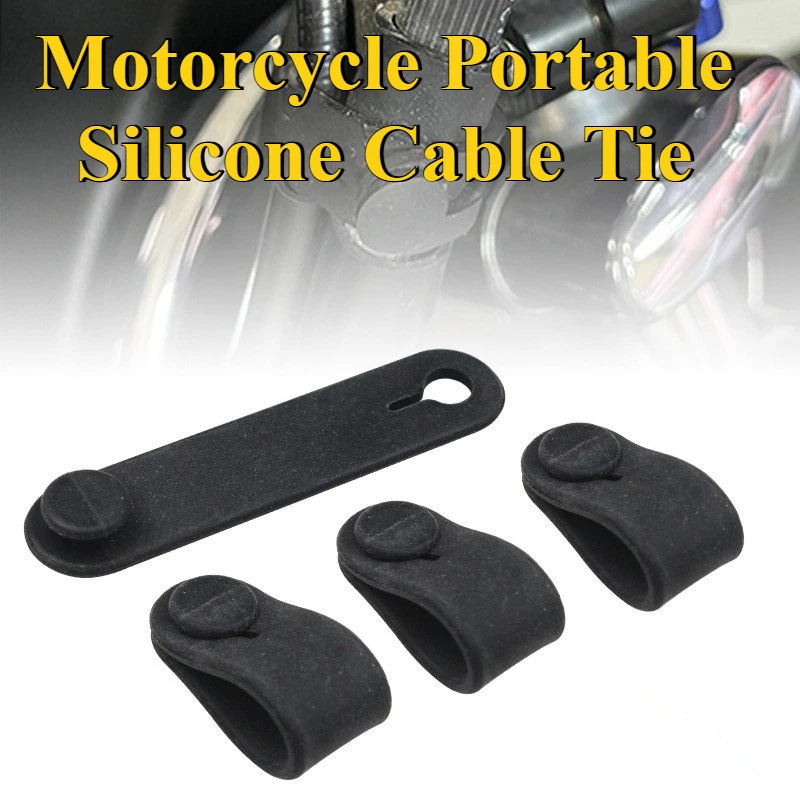 

Motorcycle Rubber Frame Securing Cable Wiring Harness Brake clutch wire harness tie for Bmw motorcycle accessories