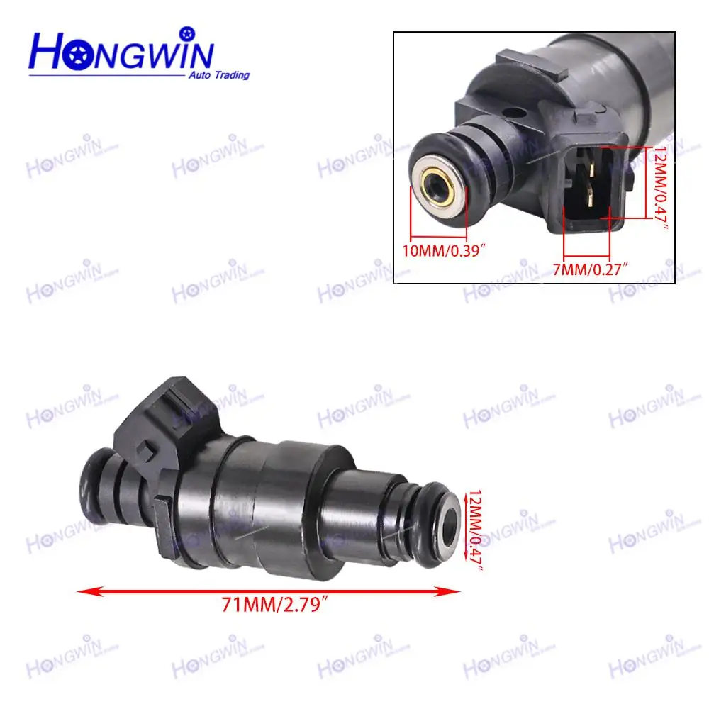 Brand New Fuel Injector Nozzle & Wire 832-11206 0280158083 FJ721 For Buick Lucerne 4.6L Cadillac DTS SRX XLR STS 4.6L V8 4-Door