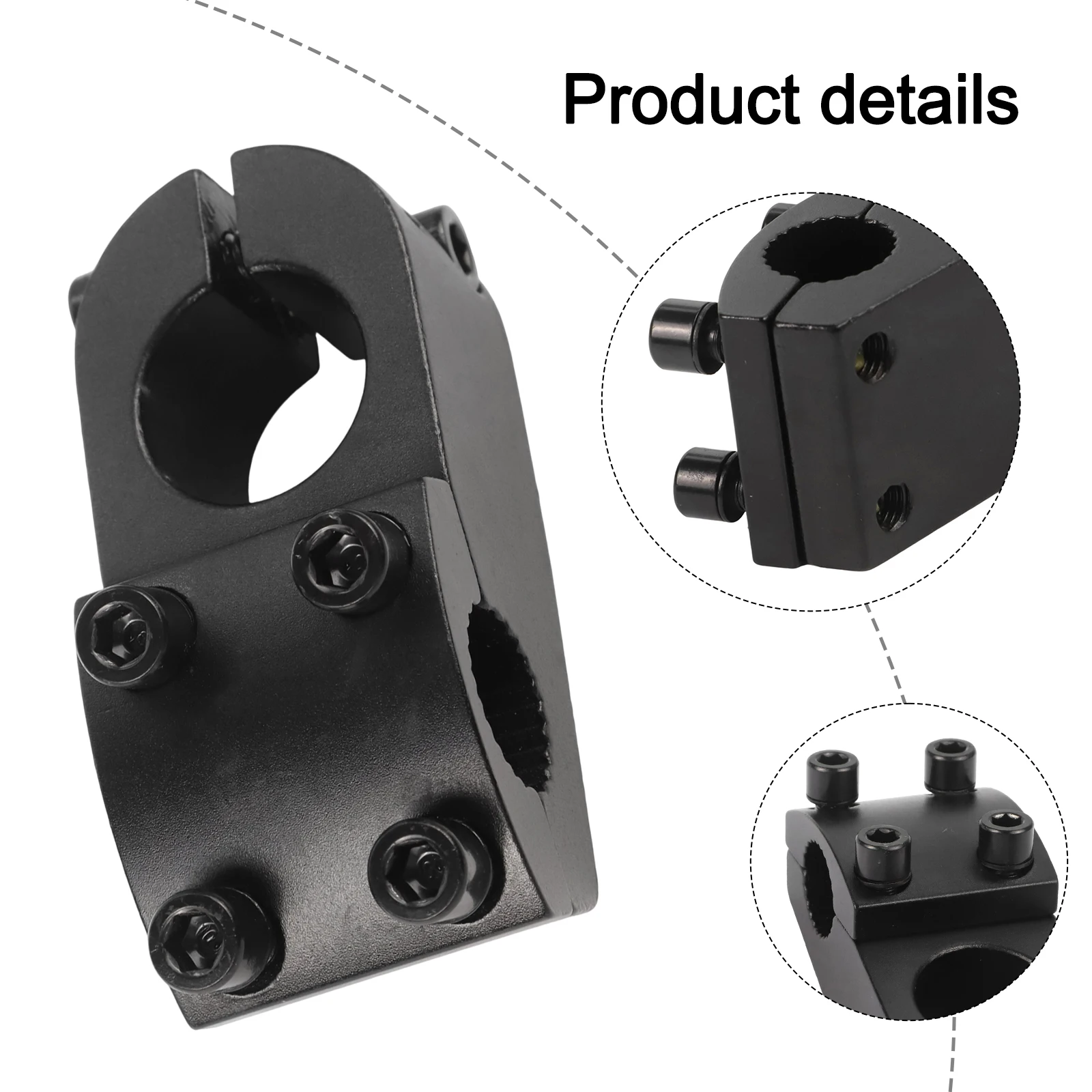 

Фиксированный вынос велосипеда, вынос велосипеда, вес 280 г, диаметр руля 22,2 мм для фиксированных велосипедов, вынос велосипеда для руля