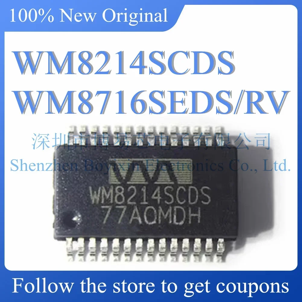 جديد WM8214SCDS WM8716SEDS/RV أصلي أصلي