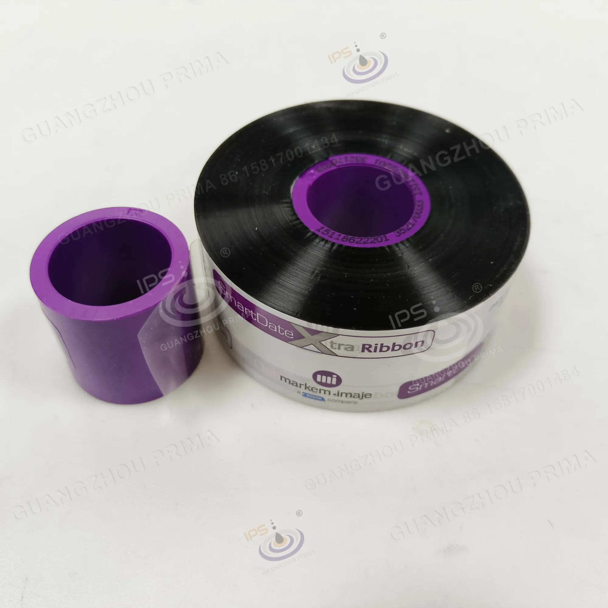 شريط نقل حراري للطابعة X30 3521 813521070033BK 3521 شريط أسود 33 مم × 700 م 15 لفات/حافظة ماركيم أصلية