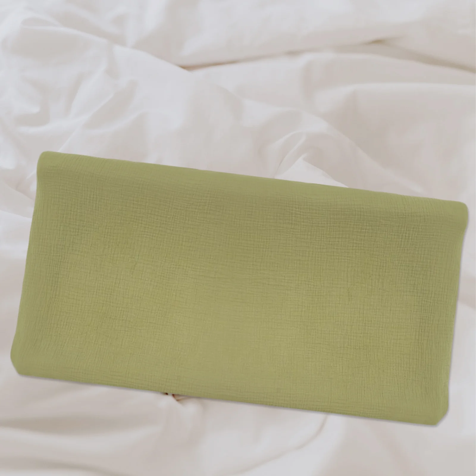 غطاء وسادة تغيير الموسلين، لون أنيق، حافة مرنة، ورقة طاولة تغيير الطفل، ملاءات قطنية للأطفال، ملاءات سرير الأطفال