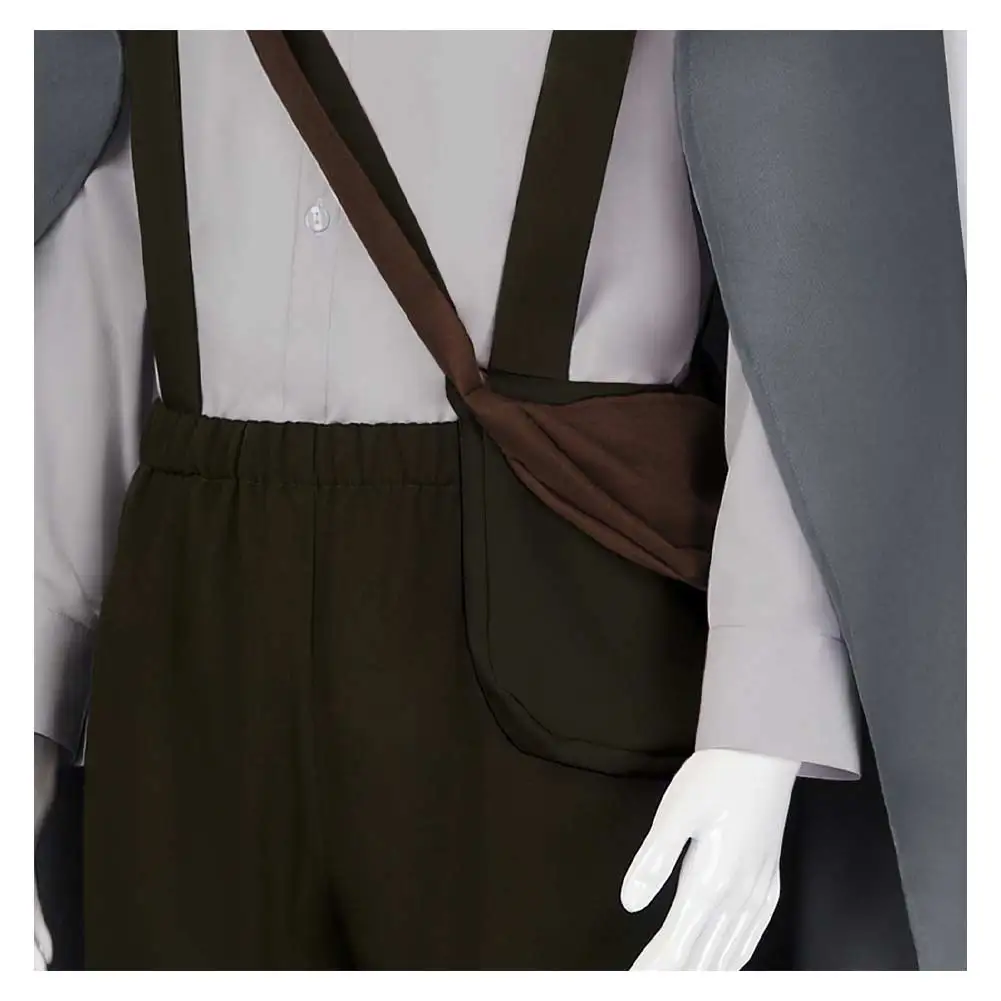 Samwise-Costume de Cosplay Gamduextrêmes Saison 2 pour Homme, Ensemble Chemise et Pantalon, Sac Everak, Vêtements de ixd'Halloween et de Carnaval