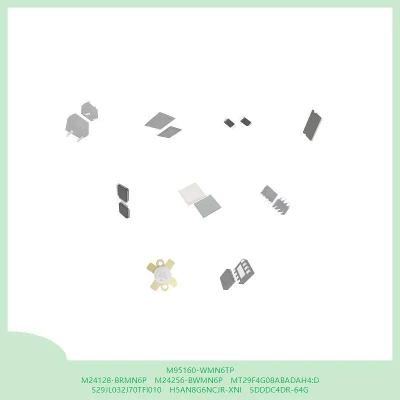 

M95160-WMN6TP M24128-BRMN6P M24256-BWMN6P MT29F4G08ABADAH4:D S29JL032J70TFI010 H5AN8G6NCJR-XNI SDDDC4DR-64G