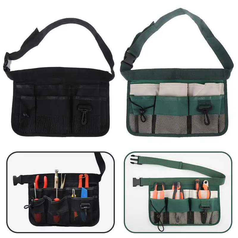 Handy Waist Pouch for Work Tools, Perfect for Electrician and Gardening Tasks, Outdoor Tool Bag