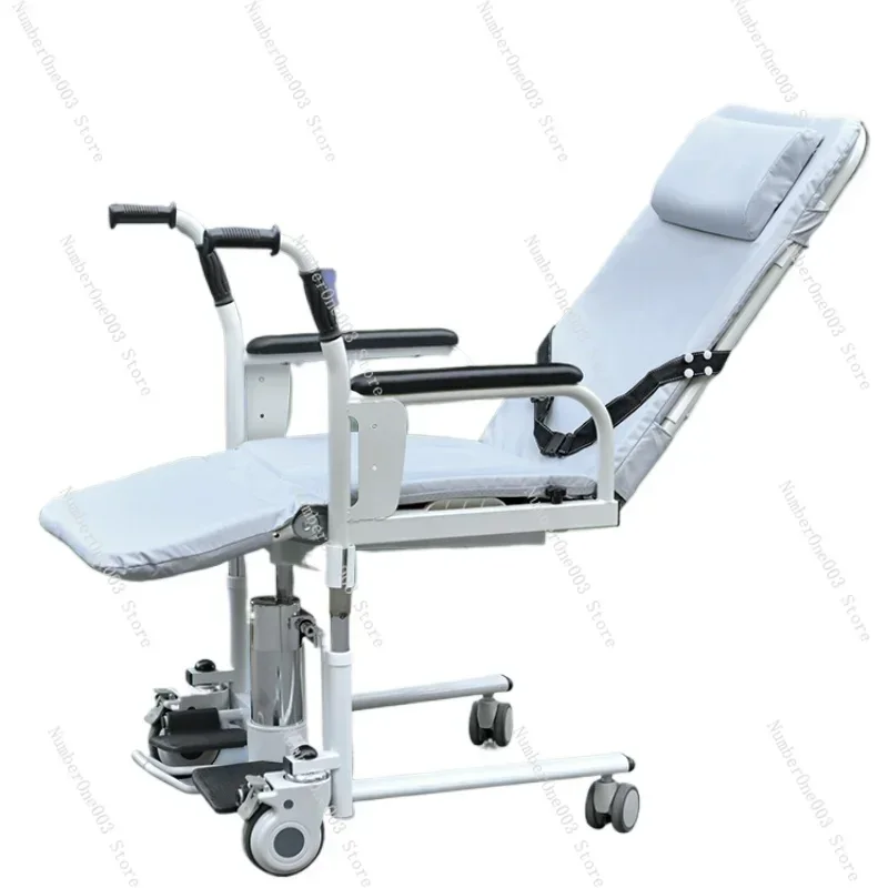 Handicapped Transfer Machine, Paralyzed Elderly, Hydraulic Lifting Care Transfer Device, Multifunctional Household Folding Toile