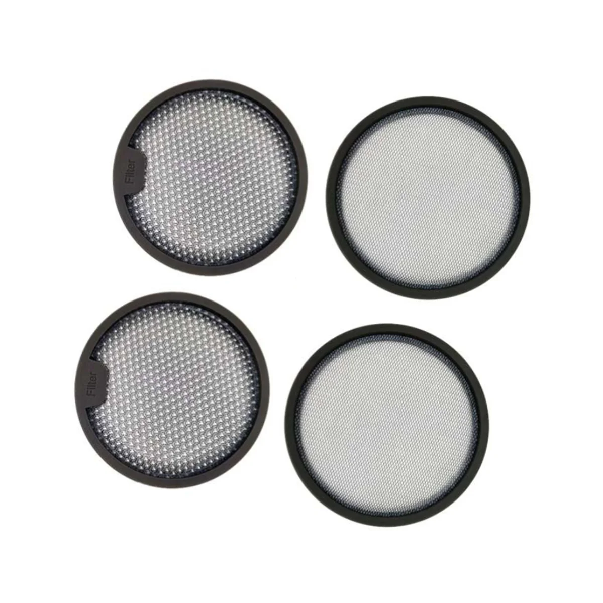 Filtro trasero lavable de 4 piezas para aspiradora de mano T10, T20, T30, accesorios de repuesto