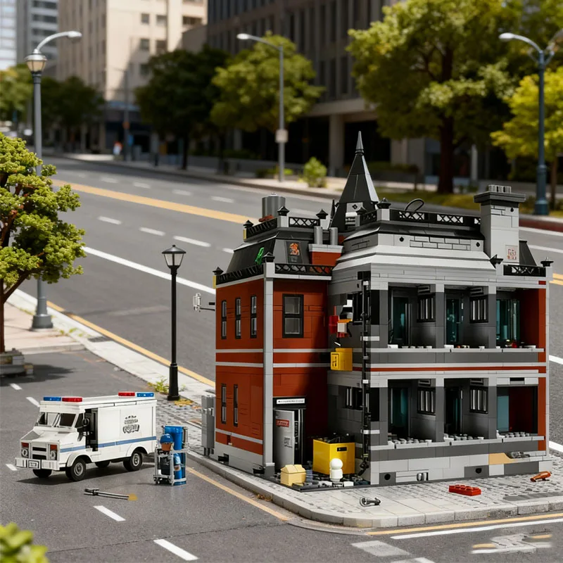 

New in stock Hero Series Arkham Asylum set, Halloween, Christmas gift, birthday gift Compatible with 76300