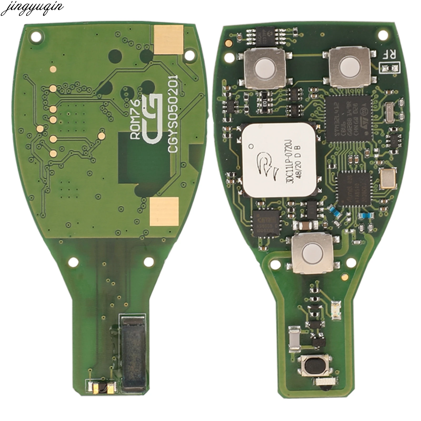 

Jingyuqin Remote Car Control Board 315/433.92MHZ For Mercedes Benz BE BGA CG FBS3 NEC Keyless-Go/Semi-Smart No Key