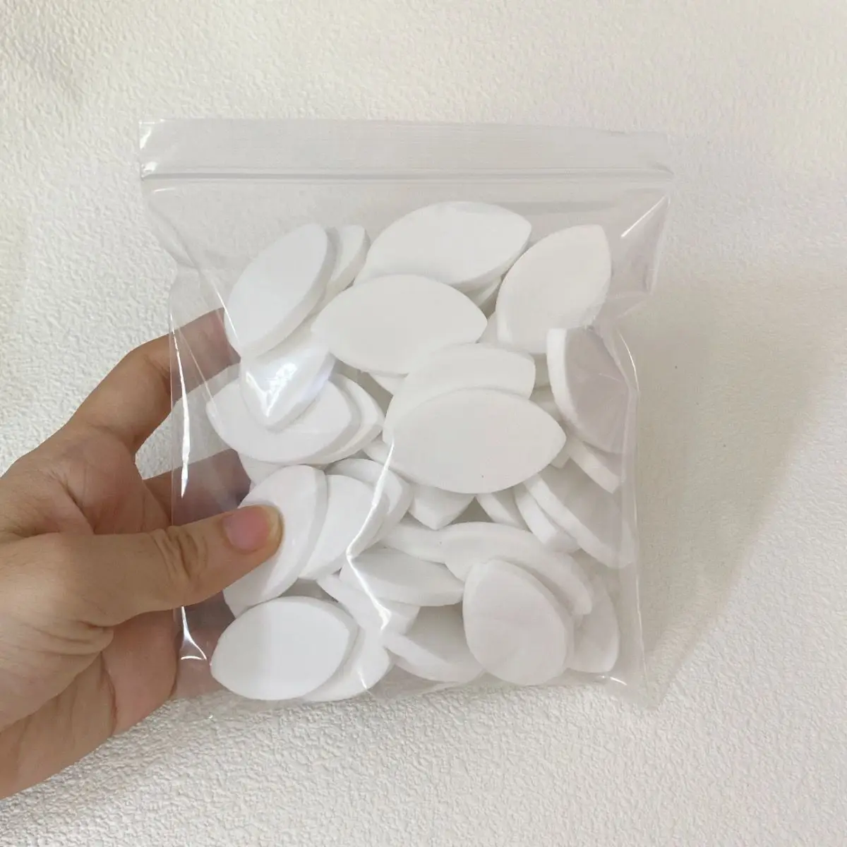 20/100 stücke Falsche Wimpern Pads Wiederverwendbare Mapping Make-Up Puffs Ausbildung Wimpern Extensions Werkzeug Üben Wimpern Verlängerung Schwamm – Detail 13