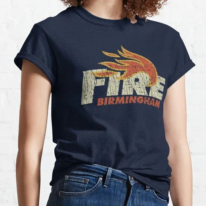 Birmingham Fire 1991 Classic  Unisex summer T-shirt Cotton fashion couple clothes