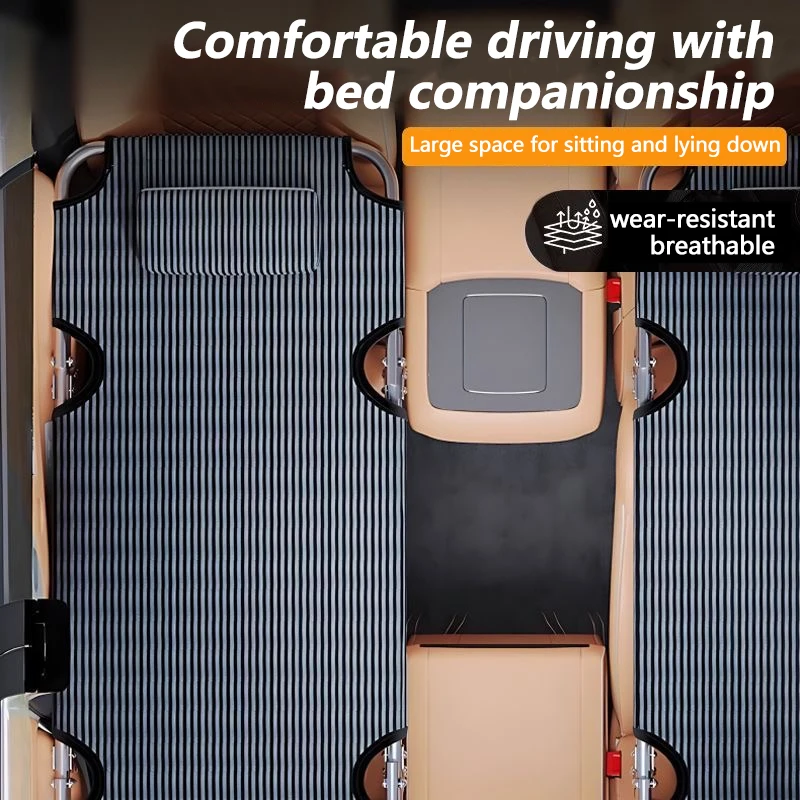 Portable Folding Bed Car Modification Bed Co Pilot Sleep Bed Camping Car Rear Seat Travel Bed Car Accessories