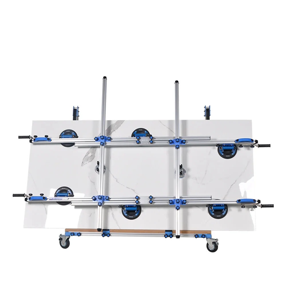 Slab Tile Rock Slab Vacuum Suction Cup Handling Lift Plate Rack Large Size Glass Stone Auxiliary Large Transportation Tool