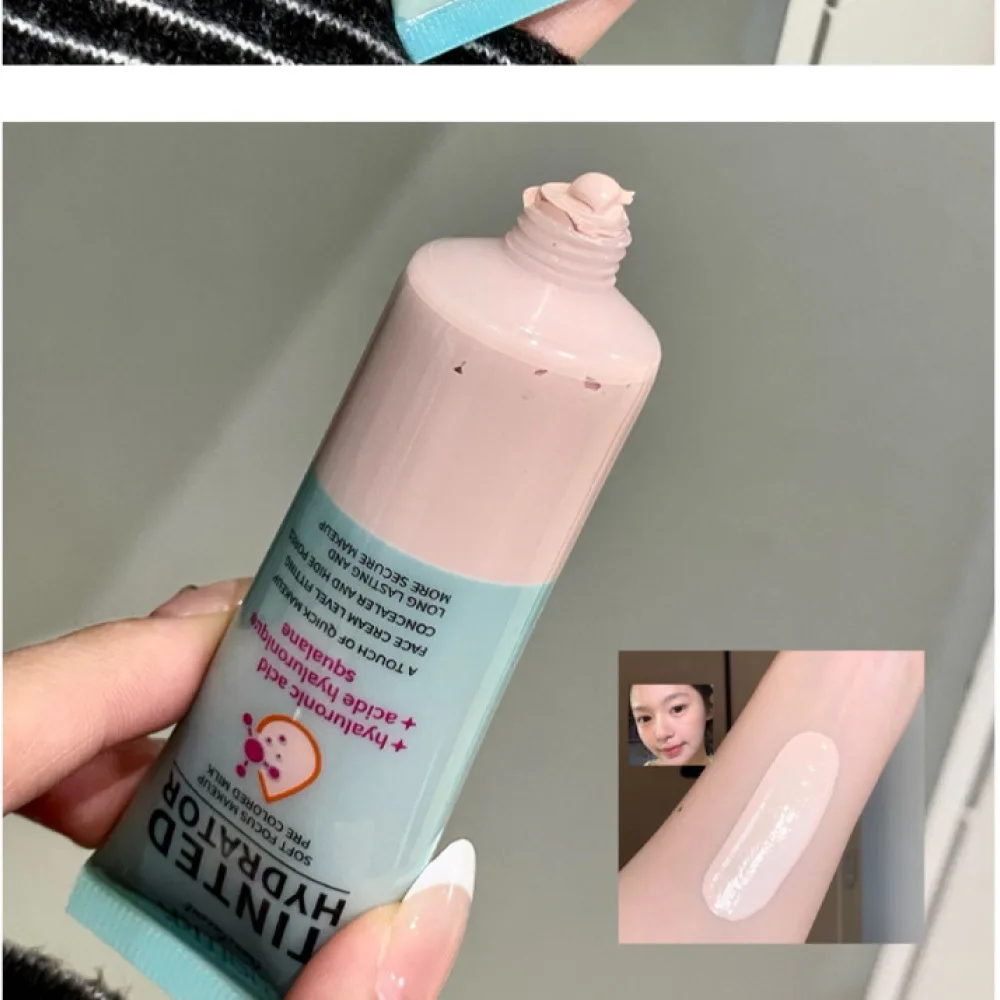 MAFFICK Face Makeup Primer Pore Filler Moisturizer Brightening Cream Concealer Long Lasting Natural Matte Base Skin Cosmetics