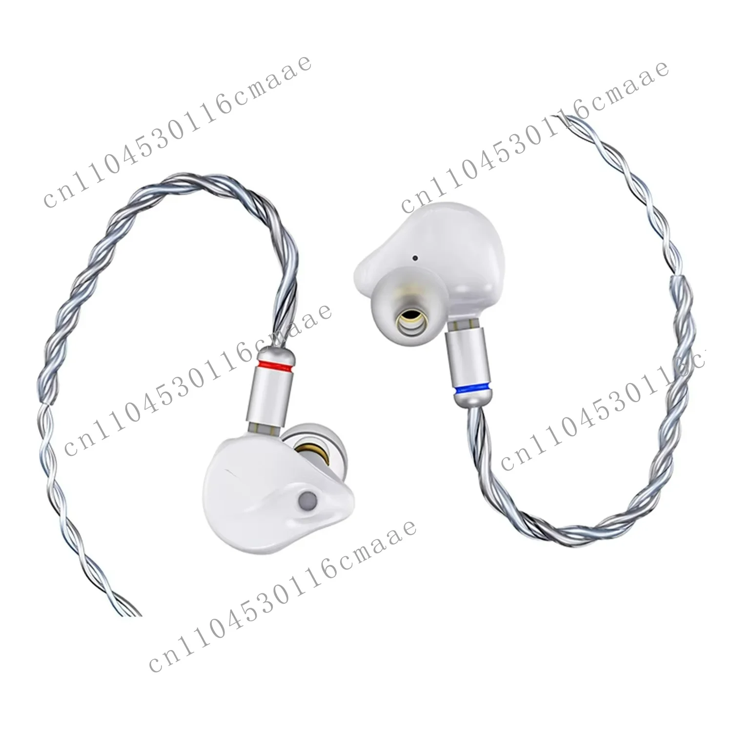 Gaming in-ear headphones, custom EQ 0.78-2 pin cable, metal case for electronic sports players