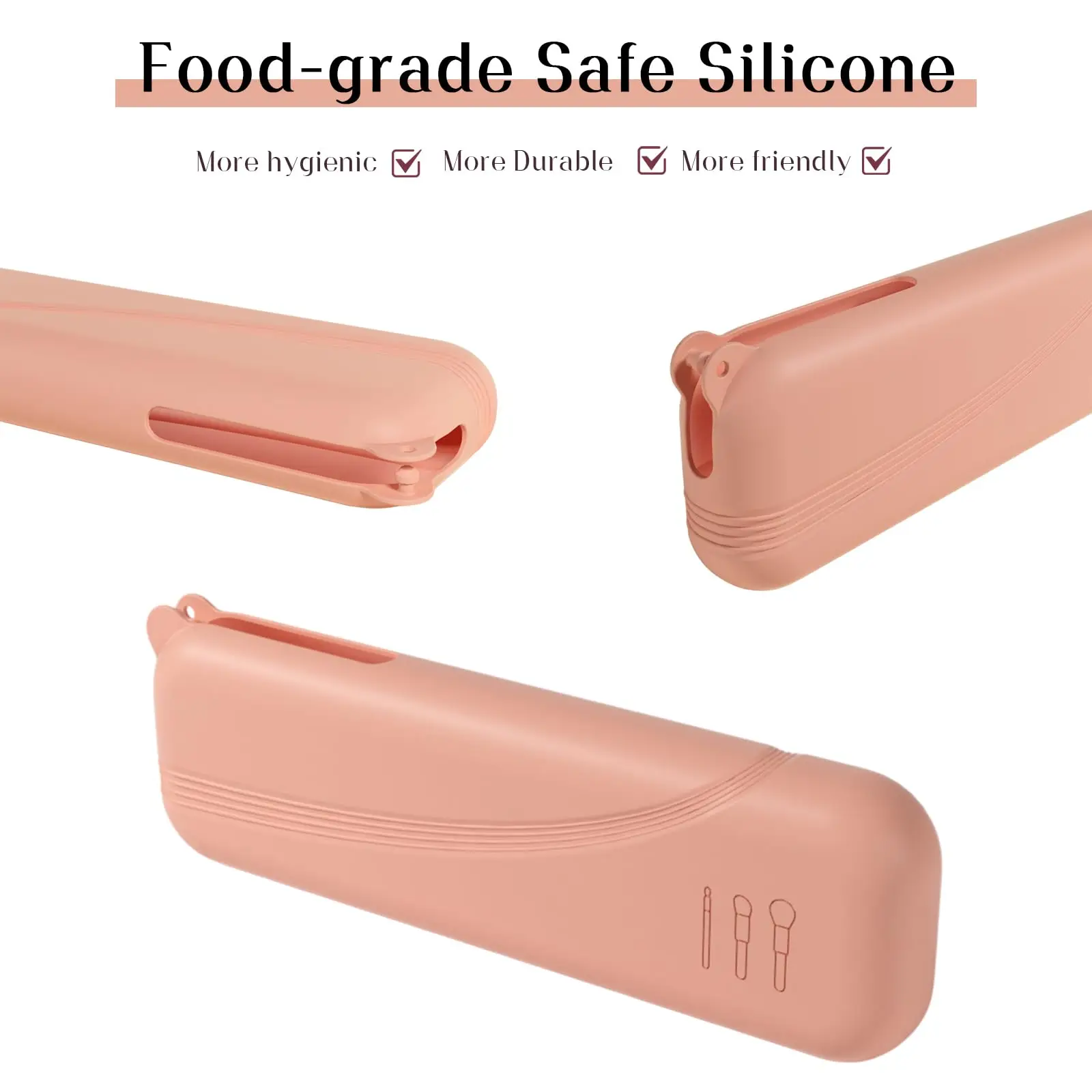 سيليكون فرش التجميل حقيبة السفر فرشاة للمكياج حامل ماكياج الإسفنج حالة المحمولة الجمال ماكياج المنظم فرشاة للمكياج الحقيبة