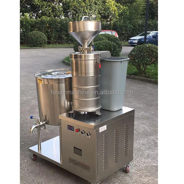 다기능 상업용 스테인리스 콩우유 두부 분리기 제조 기계