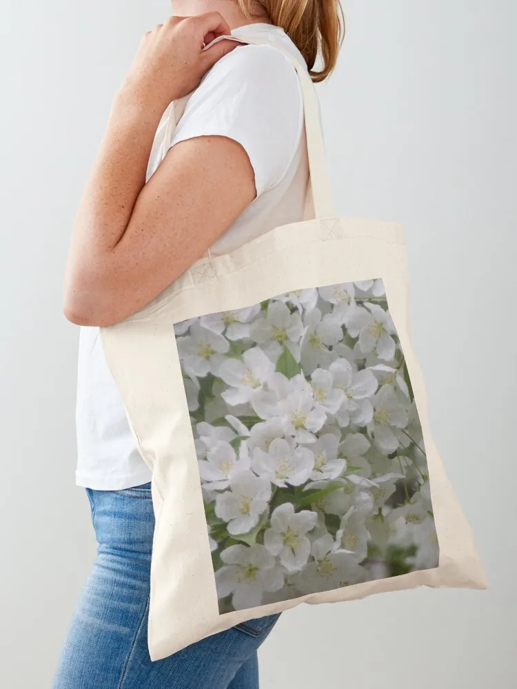 Apple blossoms Tote Bag reusable shopping bags Candy bags Big bag women Canvas Tote Bag