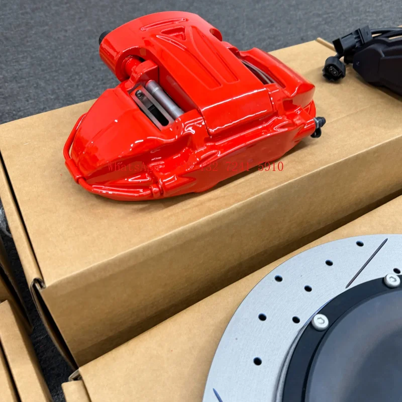 Factory Custom  8N EPB4pot Big Caliper Kit Tuning Brake System for  A6 OEM 4G0615123D PAL42384
