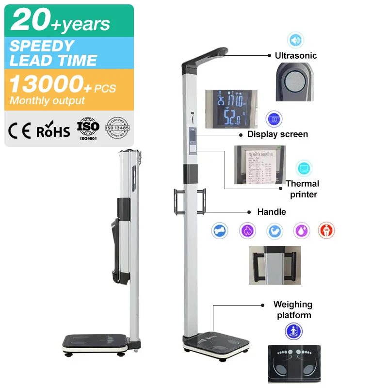Household  Weighing Scale Electronic Body Composition Height Weight Fat and Bmi Scale