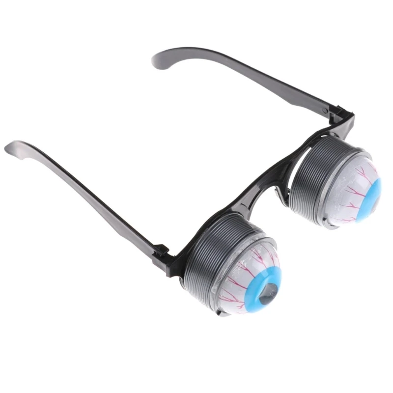 Grappig spel Hangende oogbollen Lentebril, Horror Halloween-kostuumaccessoires Volwassen kinderen doen alsof ze spelen Decoratie