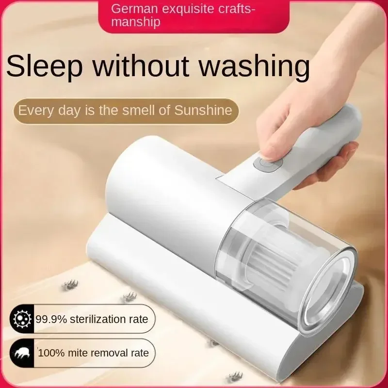 New Mite Remover Brush For Home Bed USB Vacuum Cleaner UV Sterilization Disinfection Machine Safer Home Cleaning Wireless Robot