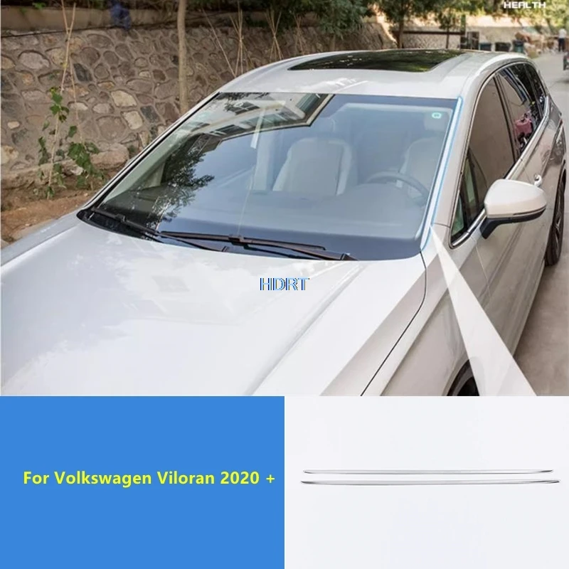 

Car Styling Protector Decoration Accessories Auto Part Front Windshield Glass Side Window Trim For Volkswagen VW Viloran 2020 +
