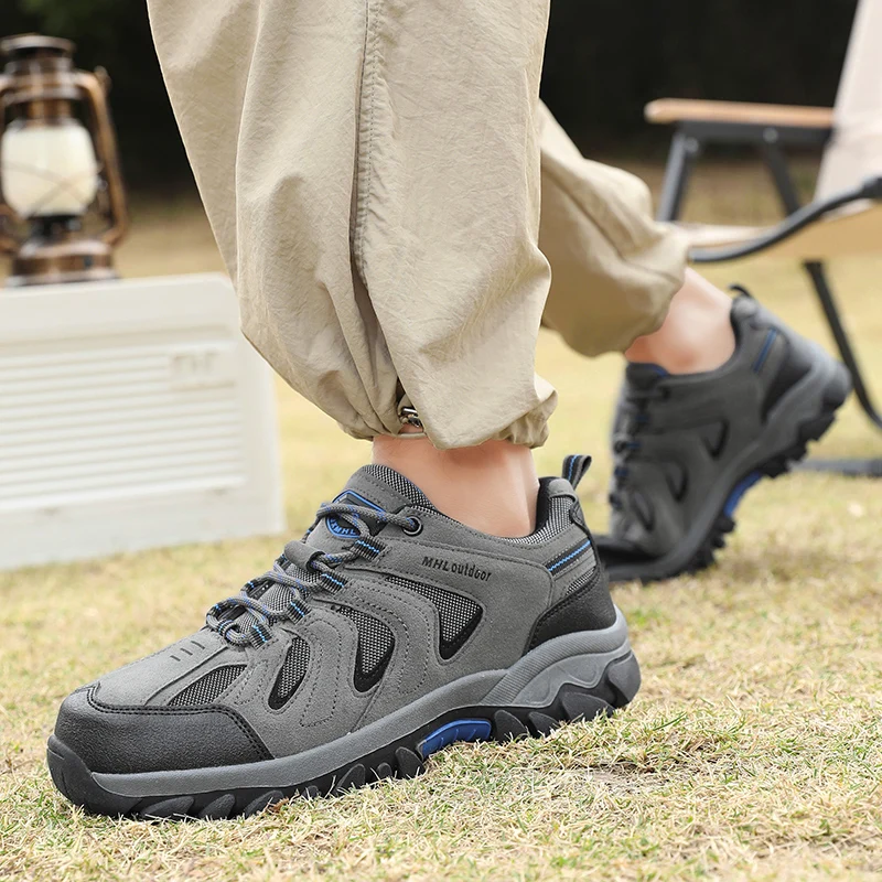 Men Trekking Wandelschoenen Botas Mujer Outdoor Hiking Shoes for Him Her Durable Sport Work for Couples Antiskid Sneakers 39-44
