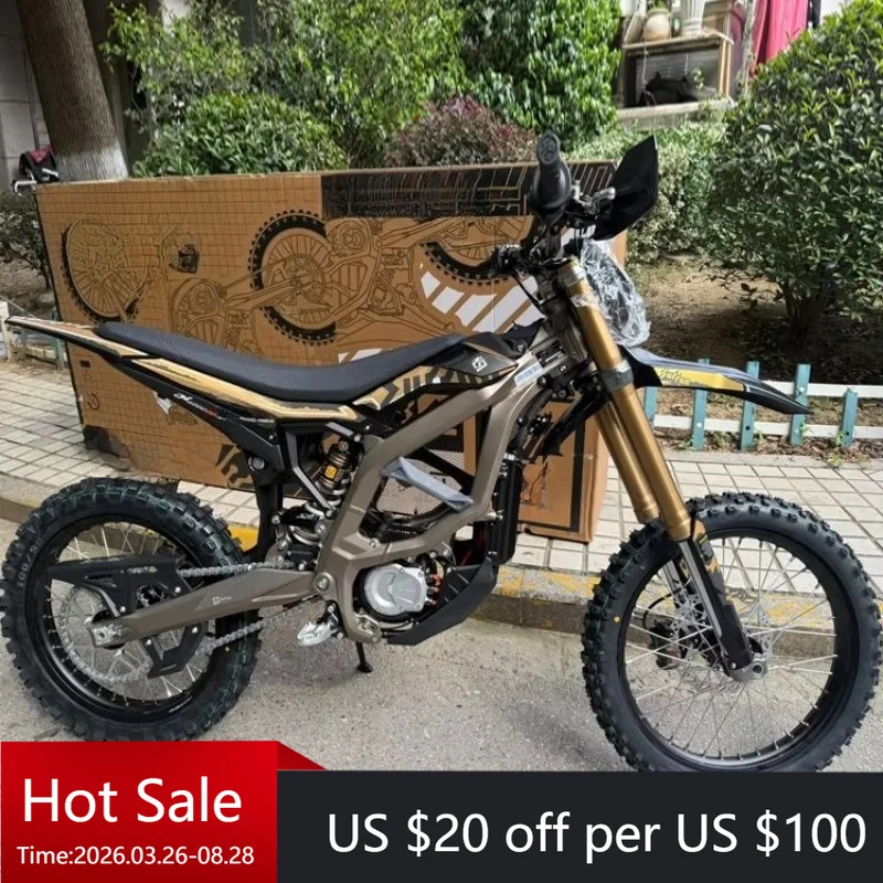 Tc 2025 Sur Ron Ultra Bee Electric Motorcycle 74V 21KW Adult Electric Off-Road Vehicle High Speed 120km/H Motorcycle