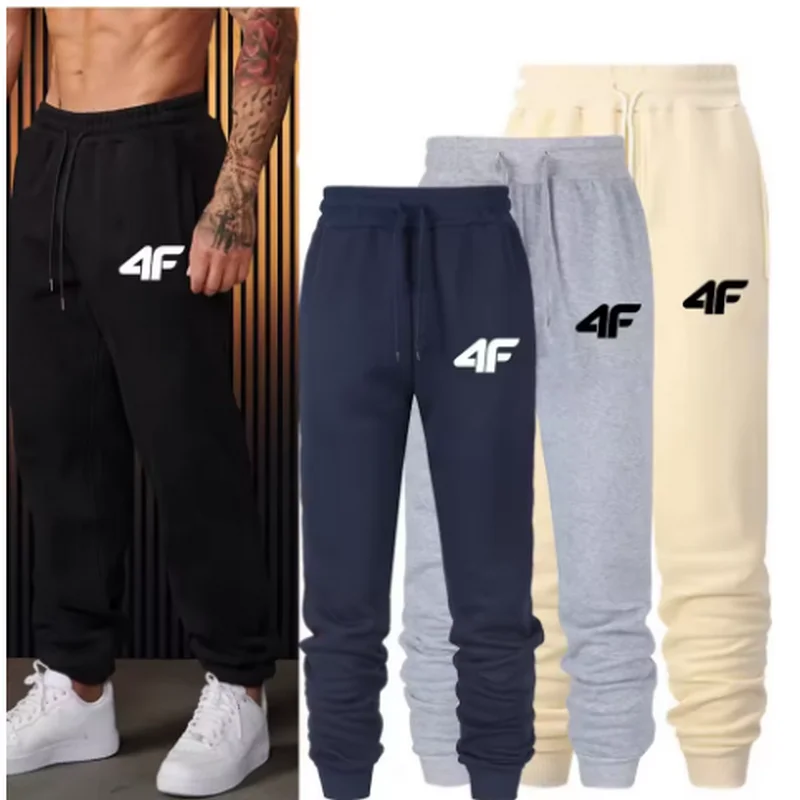 

Спортивные спортивные штаны для фитнеса. Удобные спортивные штаны с принтом для мужчин и женщин, мягкие длинные брюки, повседневные брюки для бега.