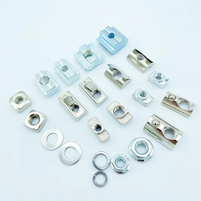 yes3030 Aluminum Profile Connector Set: 20pcs 3030 Corner Bracket + 40pcs 20 Series M6 T-slot Nuts + 40pcs M6x12mm Hex Socket Ca