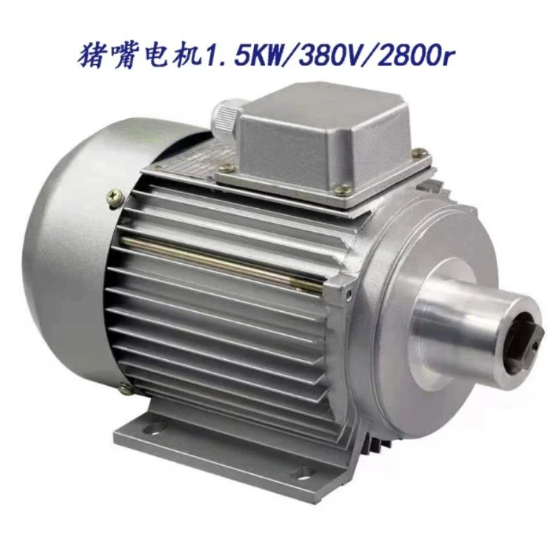 1.1KW Pig Snout Motor for Hinge Drill, Woodworking Spindle Motor for Multi-Spindle Drill Pack